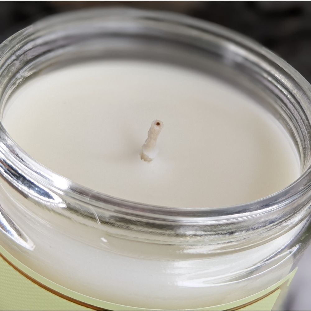 White Barn White Tea & Sage Mason Single Wick Candle - Picture 4 of 6